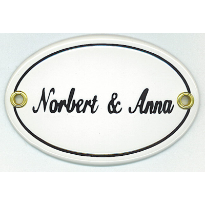 Naambord 10,5 x 7 cm Naambord 10,5 x 7 cm